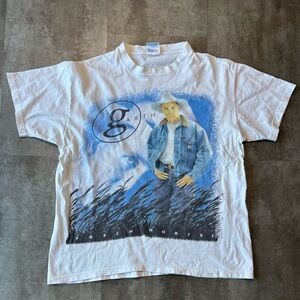 Vintage 1996 Garth Brooks Tour Shirt Mens Large White